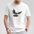 Techno Holy Spirit Rave Bird Raabe Hardtechno Deep Trance T-Shirt Lustige Geschenke