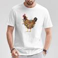 Ugly Christmas Sweater Chicken Christmas T-Shirt Lustige Geschenke