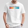 Vintage Hermosa Beach California Retro T-Shirt Cadeaux drôles