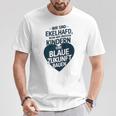 Wir Sind Ekelhafd Wenn Wir Kindern Eine Blaue Zukunft Bauen T-Shirt Lustige Geschenke