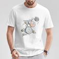 Wollyball Iolleyball Sheep Word Game Funolleyball Player T-Shirt Lustige Geschenke