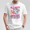 Women's 50Th Birthday 50 Years Woman 50 It Will Be Gray T-Shirt Lustige Geschenke