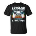 1985 Birthday Man 40Th Decoration 40S 40Th Birthday T-Shirt