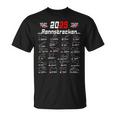 2025 Race Track Graphic For Motorsport Fans T-Shirt