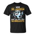 20Th Birthday Man Woman 20 Years 2004 Decorative T-Shirt