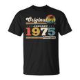 50Th Birthday Man Januaryintage 1975 T-Shirt