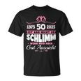 50Th Birthday Woman 50Th Birthday Women'sintage 1975 Women's T-Shirt