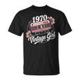 55 Años Intage 1970 Cumpleaños 55 Retro 1970 Camiseta unisex