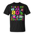 This Is My 80S Costume 80'S Style Eighties Retro Party T-Shirt