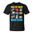 80S Retro Party Fancy Dress Cassette I Love The 90S T-Shirt