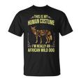 African Wild Dog African Painted Dog Pup T-Shirt