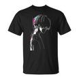 Anime Manga Motif Pixel Illustration Anime T-Shirt