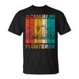 Aquarian Aquaristik Aquarium Whispererintage Retro T-Shirt