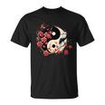 Arbre Sakura Style Yin Yang En Esthétique Sakura Ying Yang T-Shirt