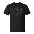 Astronomie Sterne Sonne Mond Planeten Astronaut Kosmonauten Geschenk T-Shirt