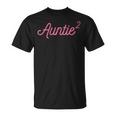 Auntie 2 Squared Aunt Of Two Twins Aunt T-Shirt
