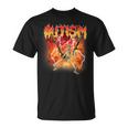 Autism Skeleton Oddly Specific Dank Meme T-Shirt