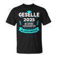 Azubi Prüfung Bestanden Gesellenprüfung Geselle 2025 T-Shirt