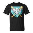 Baseball Drip For Boys Ice Cream Drip Youth Boys Baseball T-Shirt