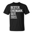 Best Husband Since 2023 1 Wedding Anniversary 1 Year T-Shirt