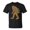 Bigfoot Weed Leaf Cannabis Marijuana 420 Stoner T-Shirt