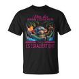 Bin Da Kann Losgehen Und Ja Es Eskaliert Eh Kostüm Affe Fun T-Shirt