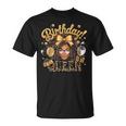 Birthday Queen Black Woman Afro Girl Afrocentric Birthday T-Shirt
