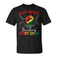 Black History Breaking Every Chain African American Pride T-Shirt