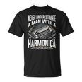 Blues Harp Harmonica T-Shirt