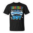 Brother Of The Birthday Boy Dog Family Party Decorations T-Shirt
