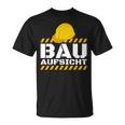 Building Supervisor Helmet Building Supervisor Construction Site Construction Line T-Shirt
