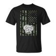 Camouflage Western Hognose American Flag Hognose Snake T-Shirt