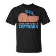 Capy Chillin' Like A Capybara Pijama Capybara Camiseta unisex