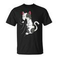 Cat Lovers Kitty Dueño Niñas Niños Es Camiseta unisex