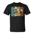 Cerda Lechón Retrointage Para Los Amantes De Los Cerdos Camiseta unisex