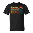 Chemiseintage Humoristique En Forme De Chat Cadeau D'anniversaire 2000 Pour Homme Et 22 Ans T-Shirt