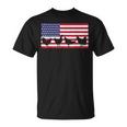 Chicken Fourth Of July Hen Farm July 4th American Flag USA T-Shirt