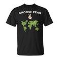 Choose Peas World Peace On Earth Pun Tank Top T-Shirt