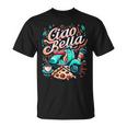 Ciao Bellaespa Roma Pizza Coffee Italia Language T-Shirt