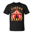Circus Staff Retro Big Top Carnival T-Shirt
