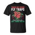 Colorful Venus Flytrap Botanical Carnivorous Plant T-Shirt