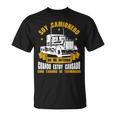Conductor De Camión Grande Semirremolque Conductor Camiseta unisex