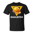 Construction Manager Outfit For Children Construction Worker Helmet Construction Worker T-Shirt