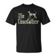 Coonfather Coon Hunting Dogs Coonhound Dad T-Shirt