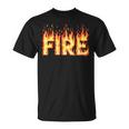 Costume De Flamme De Feu Pour Adulte Enfant Homme Et T-Shirt