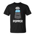 Costume De Poivre Et De Sel Assortis T-Shirt