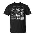 Cottagecore Vintage Nature Duck Positive Vibe Dance Teacher T-Shirt
