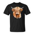 Cow Highland Cow Cow Costume Highland Cow T-Shirt