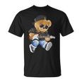 Cute Teddy Bear Playing Electric Guitar T-Shirt