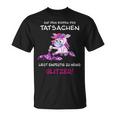 Cute Unicorn Sprinkles Glitter With Saying S T-Shirt